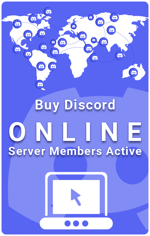 Buy Discord ONLINE Server Members Active